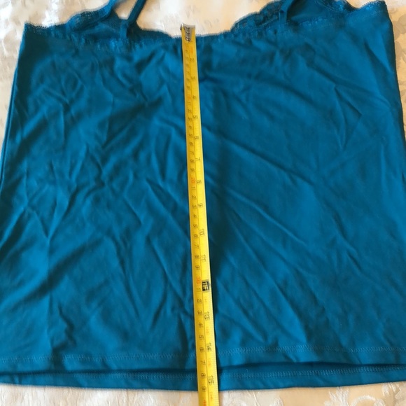 CLEO CAMI - NWT - DEEP TEAL SIZE MEDIUM CAMISOLE TANK ADJUSTABLE STRAPS #076 - Picture 9 of 10